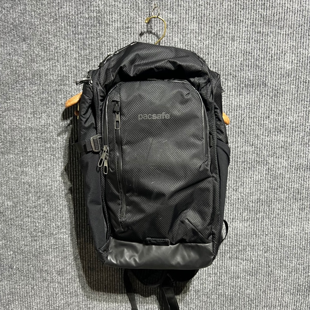 Pacsafe Venturesafe X Backpack 30L Black Anti-Theft Travel Bag Ripstop